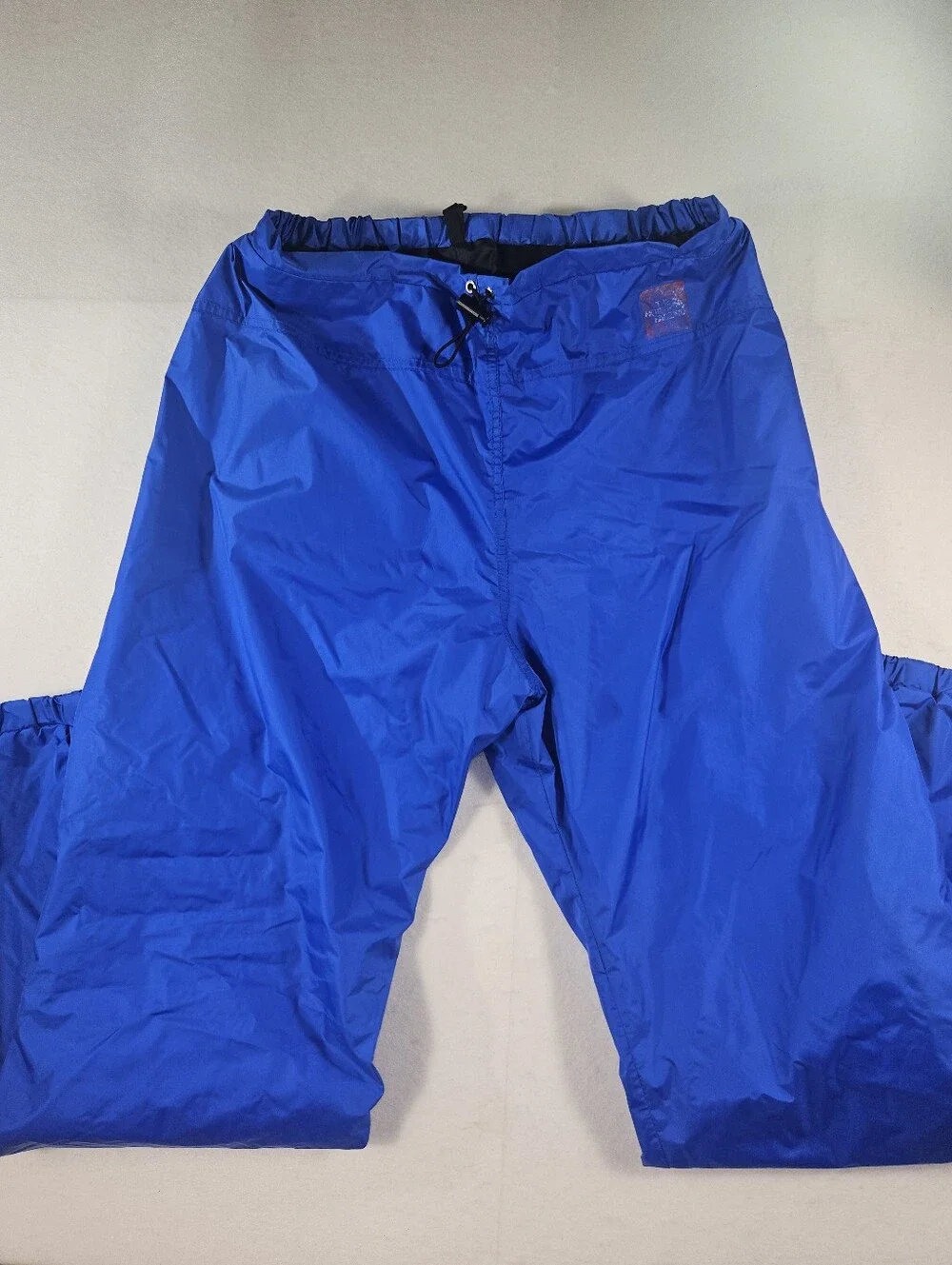The North Face Vintage Blue Gore-Tex Windbreaker Drawstring Pants Sz L Made USA